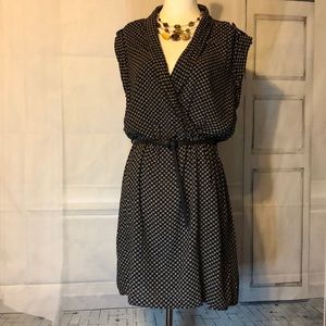 Cotton Candy black pattern dress size large